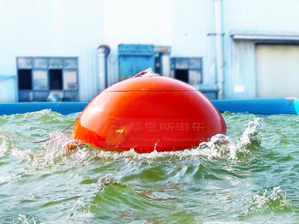 桔色造浪球潛水救援訓練水上器材